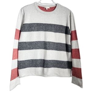 Lisa Todd Striped Crewneck Sweater In Size Small